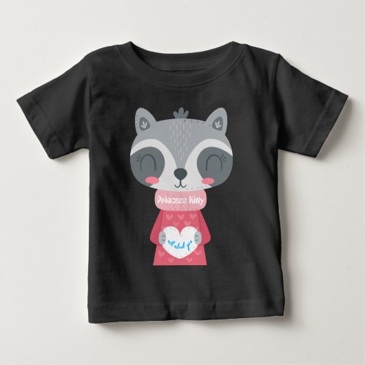 Prinses Kitty Baby T-shirt (Voorkant)