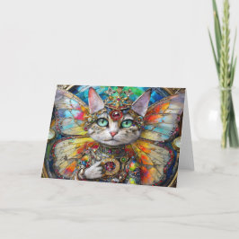 Prinses Kitty Kat van de Vlinder Vleugel Brigade Kaart