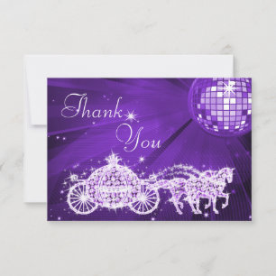 Prinses Koets & Paarden & Disco Bal Bedankt