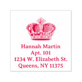  prinses koningin kroon  zelfinktende stempel (Design)