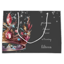 Prinses koninklijke verjaardag groot cadeauzakje