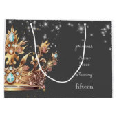 Prinses koninklijke verjaardag groot cadeauzakje (Achterkant)