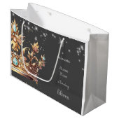 Prinses koninklijke verjaardag groot cadeauzakje (Voorkant Gekanteld)