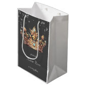 Prinses koninklijke verjaardag medium cadeauzakje (Voorkant Gekanteld)