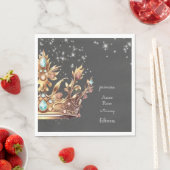 Prinses koninklijke verjaardag servet (Insitu)