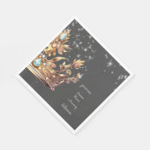 Prinses koninklijke verjaardag servet (Hoek)