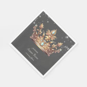 Prinses koninklijke verjaardag servet (Hoek)