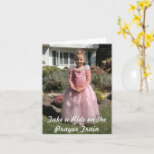 Prinses Krista Kaart (Gele Bloem)