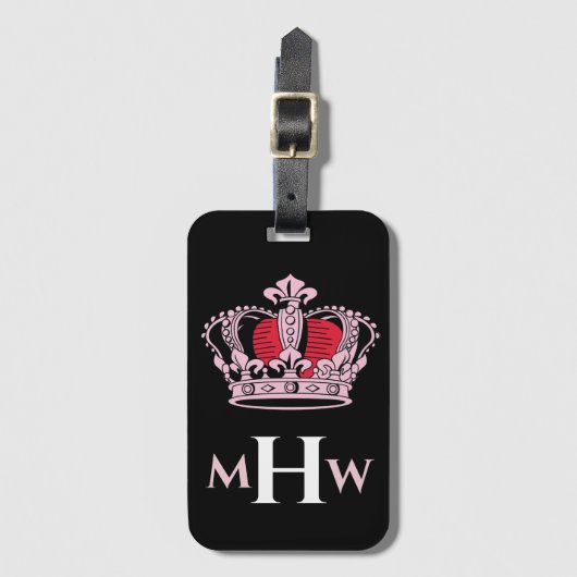prinses kroon bagagelabel (Voorkant (verticaal))