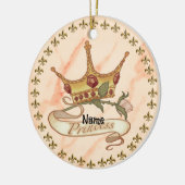 Prinses Kroon ornament (Links)