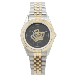 Prinses Kroon Twee-Tone Monogram eWatch Horloge