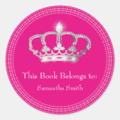 Prinses Kroonboek label (Voorkant)