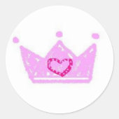 prinses kroonprins sticker (Voorkant)