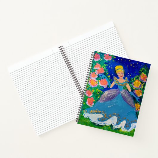Prinses "Kunst van kinderen" Notitieboek (Binnen)