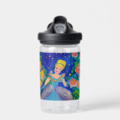 Prinses "Kunst van kinderen" Waterfles (Voorkant)