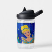 Prinses "Kunst van kinderen" Waterfles (Links)