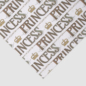 PRINSES Lettering - Elegant Rich Royal Tissuepapier (Detail)