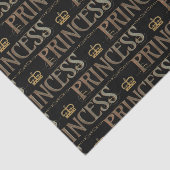 PRINSES Lettering - Elegant Rich Royal Tissuepapier (Detail)