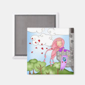 Prinses Liefde - Magneet (Voorkant / Achterkant)