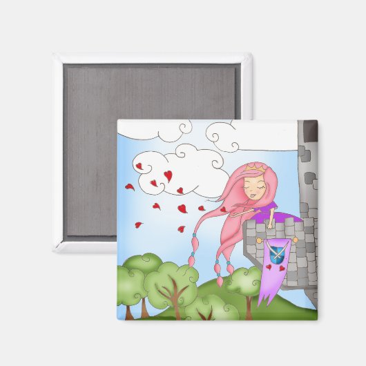 Prinses Liefde - Magneet (Voorkant / Achterkant)