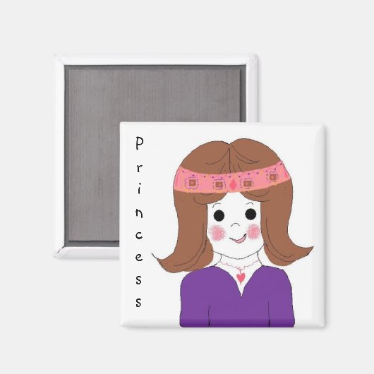  prinses magneet (Voorkant / Achterkant)