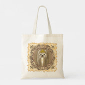 Prinses Maltese hond Tote Bag (Achterkant)