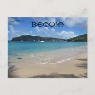 Prinses Margaret Beach bij Bequia Briefkaart