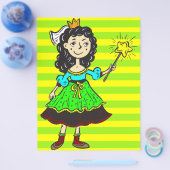 Prinses Meisje Flyer (Enkel)