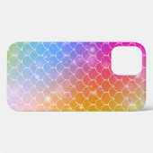 Prinses mermaid met regenboogschubben in kawaï Case-Mate iPhone case (Achterkant (horizontaal))