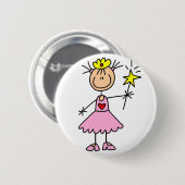 Prinses met Button (Voorkant /achterkant)