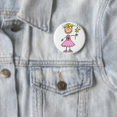 Prinses met Button (In situ)