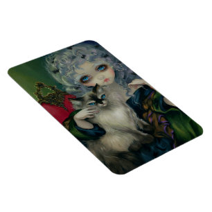 "Prinses met een Ragdoll Cat" Flex Magnet Magneet
