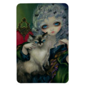 "Prinses met een Ragdoll Cat" Flex Magnet Magneet (Verticaal)