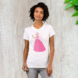 Prinses met een Roos vrouwen T-shirt