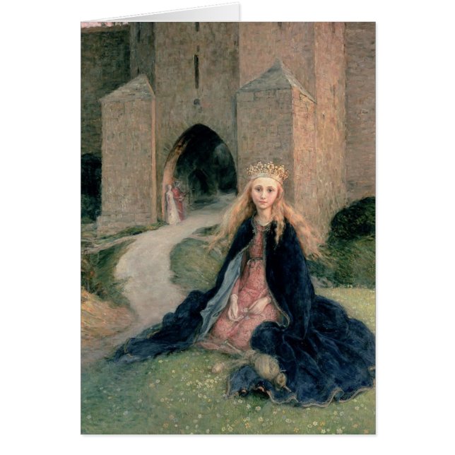 Prinses met een spindle (Voorkant)