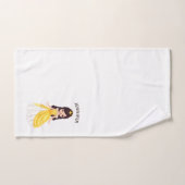 Prinses met gepersonaliseerde keukenset voor keuke bad handdoek (Handdoek)