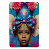 prinses met groot pet magneet (Verticaal)