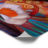 prinses met hoofddoek poster (Hoek)