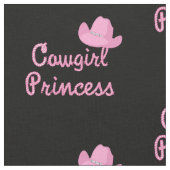 prinses met roze Pet Stof (Close Up)