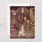 Prinses met Sleeplijnen Briefkaart (Voorkant / Achterkant)