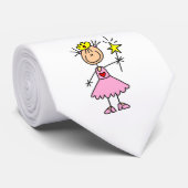 Prinses Met Toverstaf Stropdas (Opgerold)