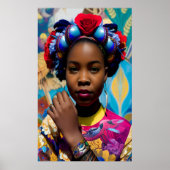 Prinses met vetarmband poster (Voorkant)