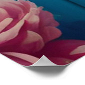 Prinses met zilverkroon poster (Hoek)