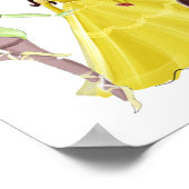 Prinses, mode schets, poster (Hoek)