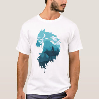 prinses mononoke shirt, studio ghibli t-shirt. t-shirt