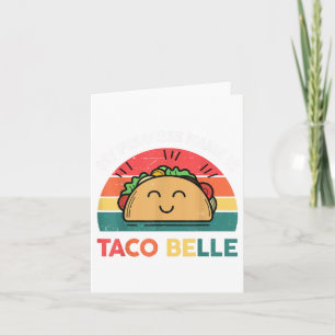 Prinses naam Taco Belle Cinco Mayo Grappig Mexicaa Kaart