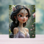 Prinses Noelle: Betoverde Genade Acryl Bord (Neutraal)