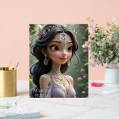 Prinses Noelle: Betoverde Genade Acryl Bord (Huwelijk)