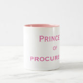 Prinses of Procurement Special Vrouw Manager Tweekleurige Koffiemok (Center)