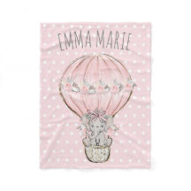 Prinses Olifant Roze Heet Lucht Ballon Baby Meisje